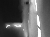 Arles VI - série des Fenêtres en Arles - 2008 - Vintage - tirage Baryte -  24 x 30 cm (Galerie Claire Corcia, Paris)